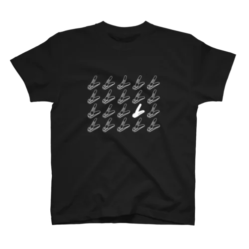 爪人Tシャツ（咲良デザインver.4＜白ベース＞） スタンダードTシャツ