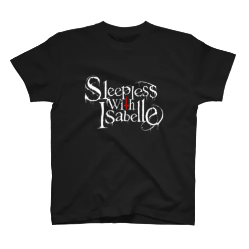 ‪Sleepless With Isabelle‬ ロゴTシャツ　ブラック スタンダードTシャツ