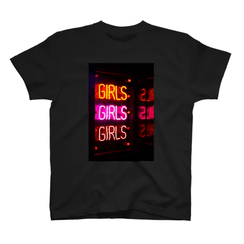 Girls Girls Girls Regular Fit T-Shirt