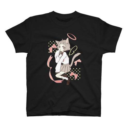 セーラーぱっつんねこ Regular Fit T-Shirt