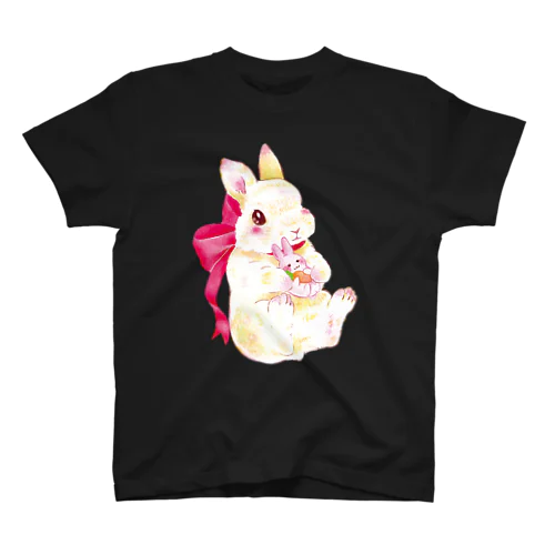 ぬいぐるみぎゅっ Regular Fit T-Shirt