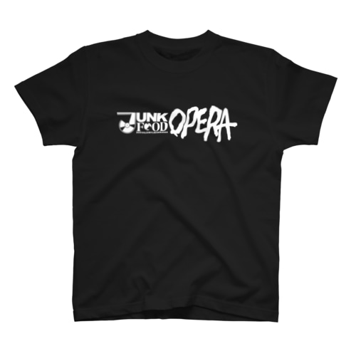 JUNK FOOD OPERA Tシャツ（白ロゴ） Regular Fit T-Shirt