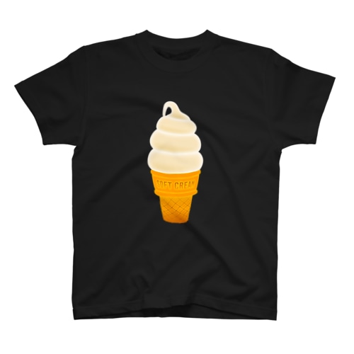 🍦光るソフトクリーム Regular Fit T-Shirt