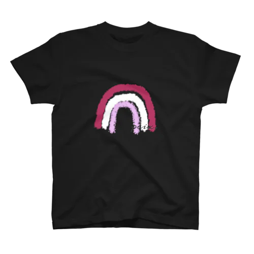 pink_Rainbow Regular Fit T-Shirt