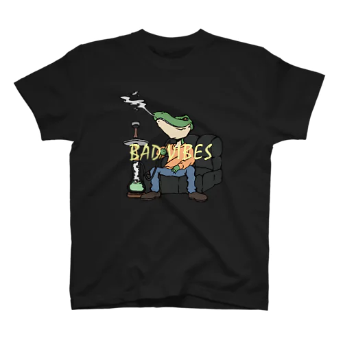 Hookah Tee (Black) Regular Fit T-Shirt