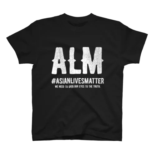 Asian Lives Matter。 白 Regular Fit T-Shirt