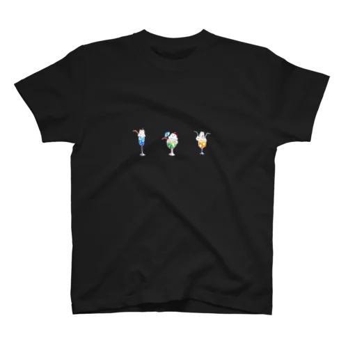 とろあにまる ふろーと スタンダードTシャツ