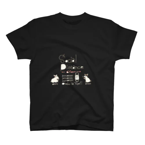 現場ヲタクのソーシャルディスタンス スタンダードTシャツ