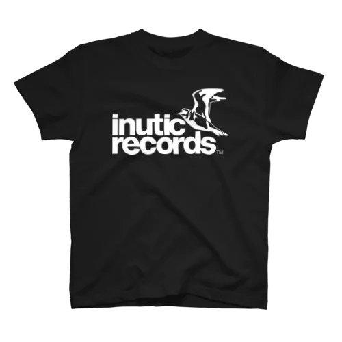 inutic records（濃い色用） Regular Fit T-Shirt