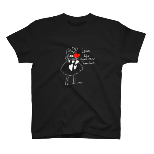 【濃い色用】Love スタンダードTシャツ