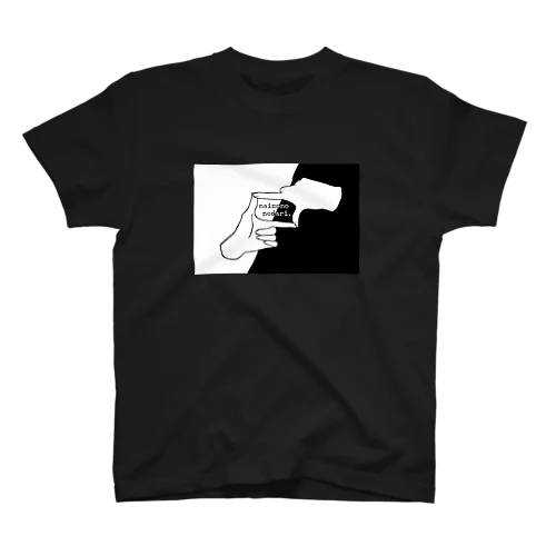 Hand Frame(B&W-small) スタンダードTシャツ