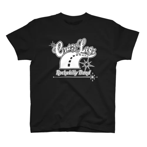 CRAZY LEGS 表プリント スタンダードTシャツ