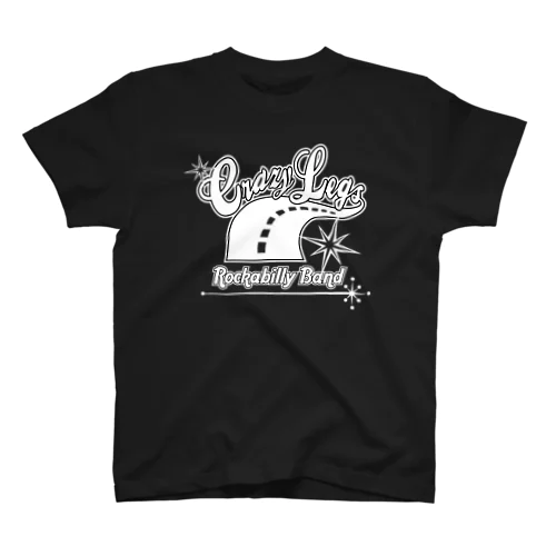 CRAZY LEGS 表裏プリント Regular Fit T-Shirt