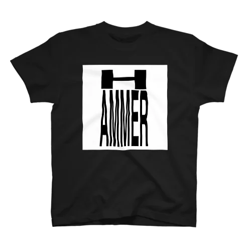 HAMMER/T-shirt/白 Regular Fit T-Shirt