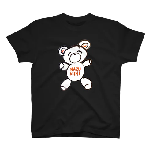 NAZU MINI  bear （white） スタンダードTシャツ