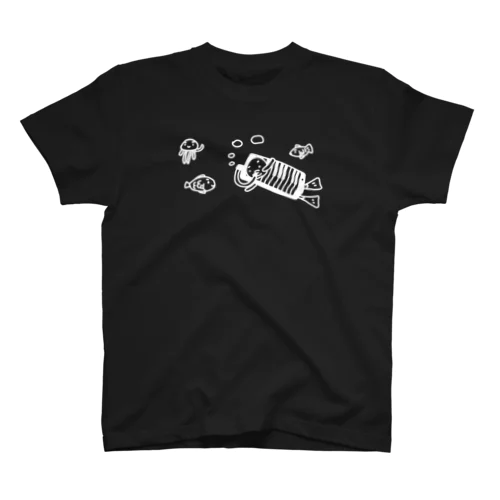 鍵ハモさん白 スタンダードTシャツ