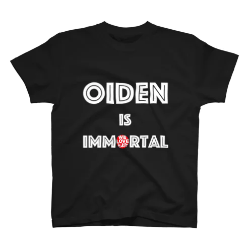 OIDEN IMMORTAL Tシャツ（濃色ロゴ）） Regular Fit T-Shirt