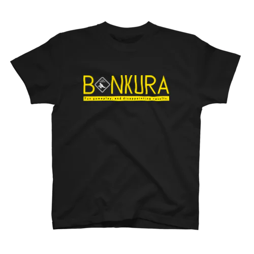 BONKURA TYPO YLW Regular Fit T-Shirt