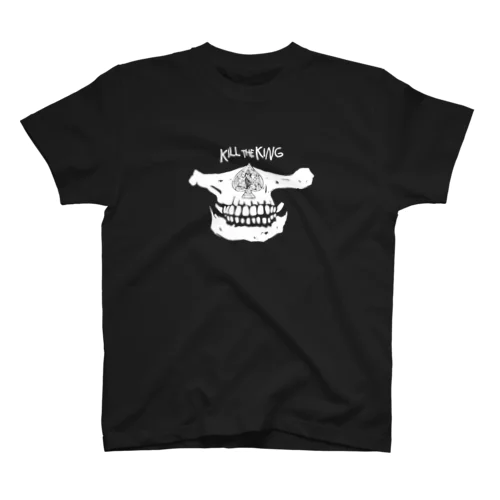 KILL THE KING white スタンダードTシャツ