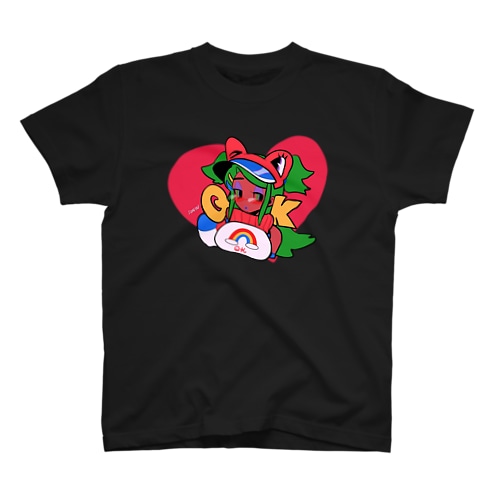 愛のQKちゃん(カラフル) Regular Fit T-Shirt