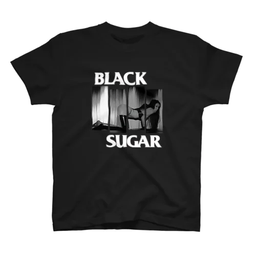 BlackSuger(白文字) Regular Fit T-Shirt