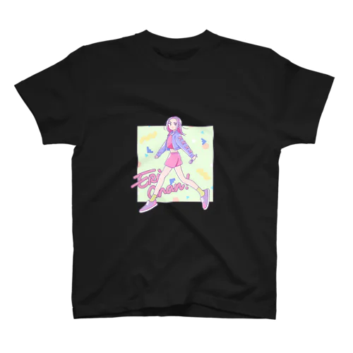 ERi chan! 半袖Tシャツ(black) スタンダードTシャツ