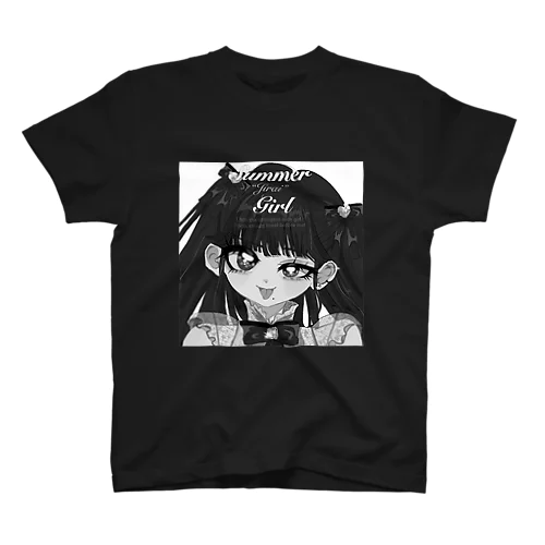 白黒地雷ガール スタンダードTシャツ