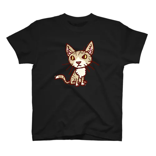 ワタニャベ ネコ スタンダードTシャツ