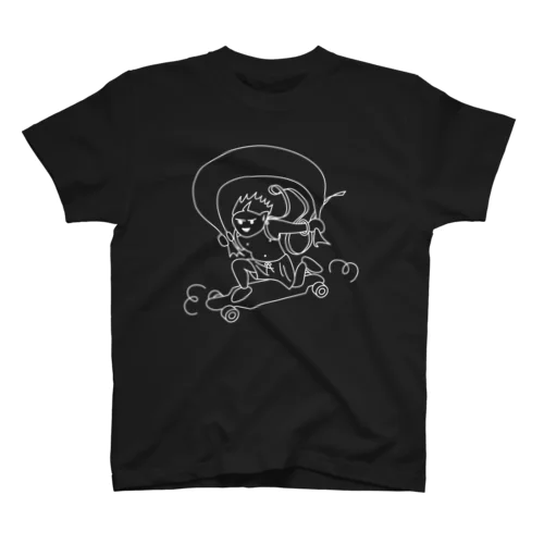 風神くん（黒） スタンダードTシャツ