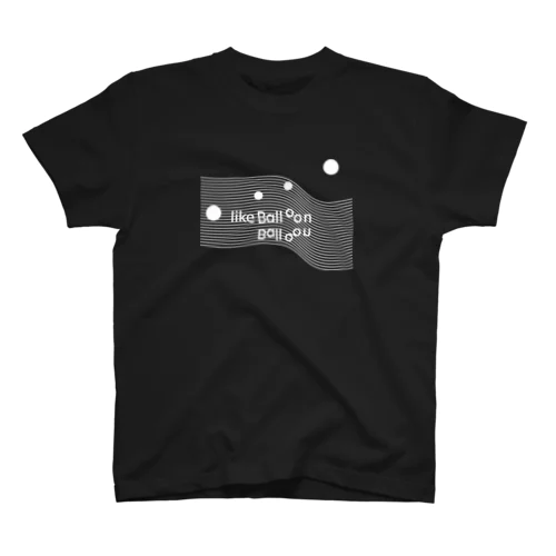 PRINTED 'like Balloon' ハリジロウ スタンダードTシャツ