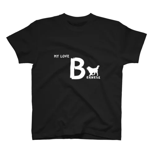 MY LOVE BERNESE（バーニーズ）　ホワイト Regular Fit T-Shirt