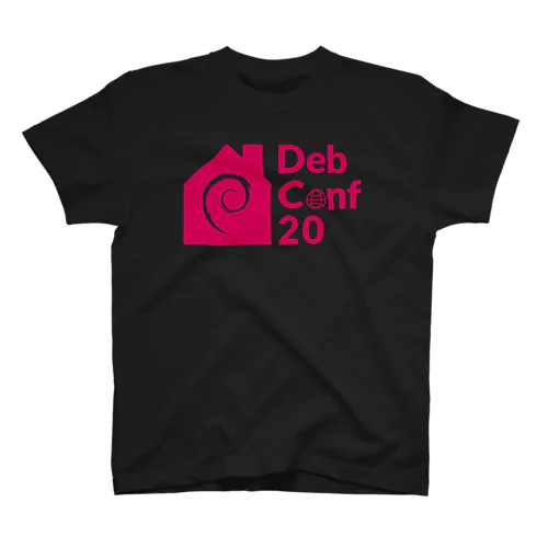 DebConf20 mono Regular Fit T-Shirt