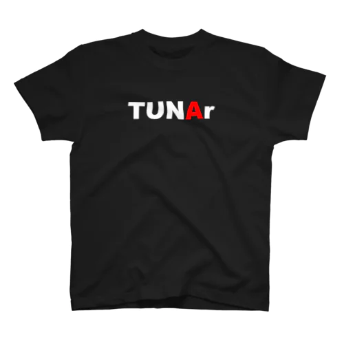 TUNAr　ホワイトLOGO Tシャツ Regular Fit T-Shirt