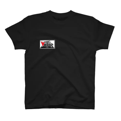 Volve_SロゴT_黒 スタンダードTシャツ