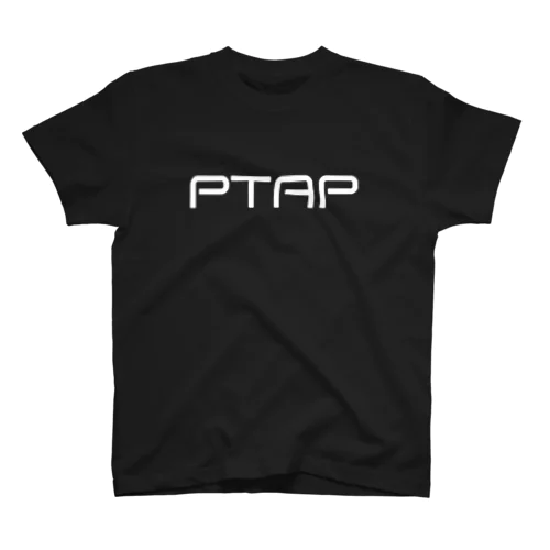 PTAP 黒 Regular Fit T-Shirt