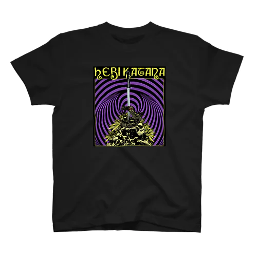 Hebi Katana psyche logo Regular Fit T-Shirt