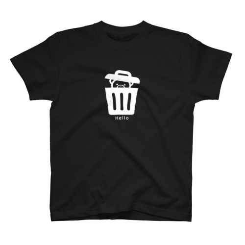 ごみくま白 Regular Fit T-Shirt
