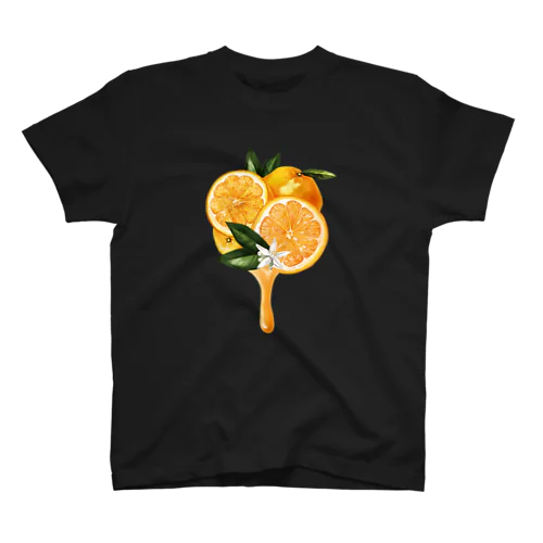 【forseasons】オレンジ Regular Fit T-Shirt