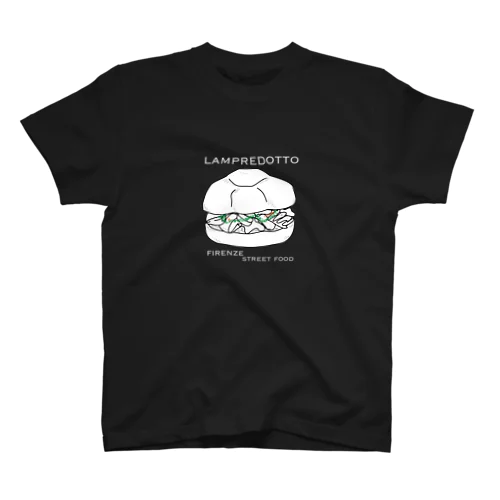 ランプレドットのイラスト　白文字 Regular Fit T-Shirt