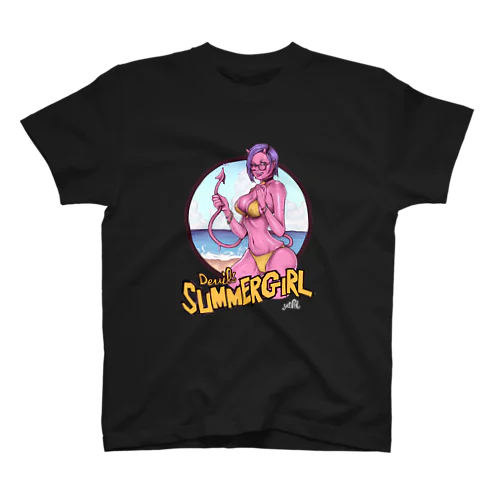 “Devils Summer Girl“ Regular Fit T-Shirt