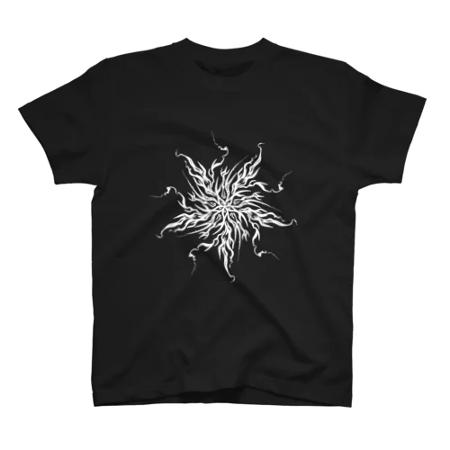 蝕む紋様ｰ白 Regular Fit T-Shirt