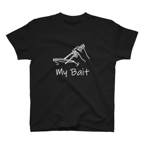 my bait02　文字白 Regular Fit T-Shirt