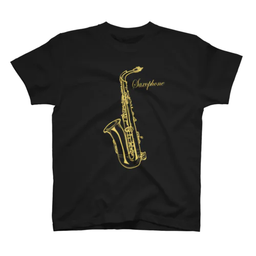 Saxophone スタンダードTシャツ