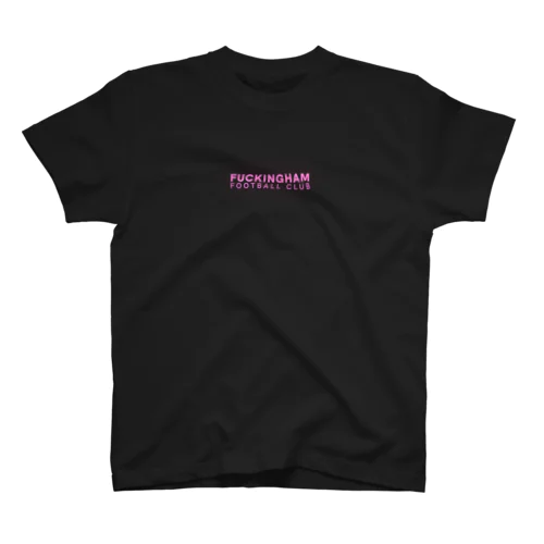 FFC LETTER PRINT "NEONPINK" スタンダードTシャツ