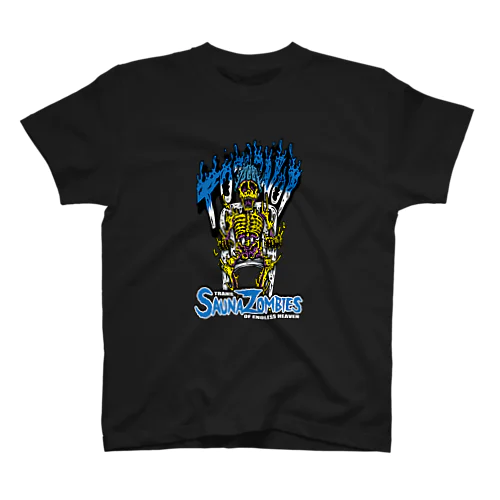 SAUNAZOMBIES -TOTONOI SKELETON T - 티셔츠