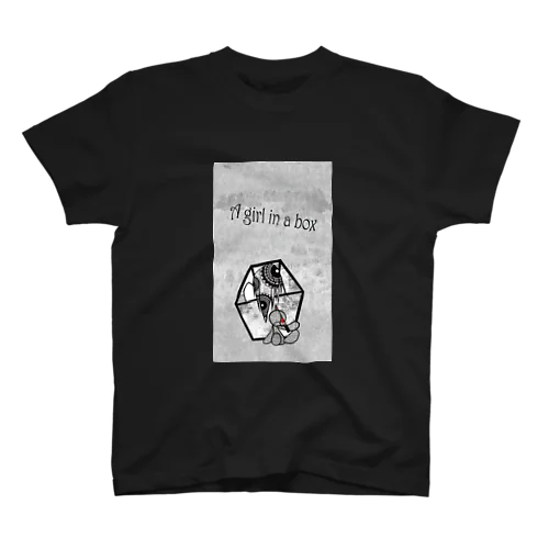 A girl in a box スタンダードTシャツ