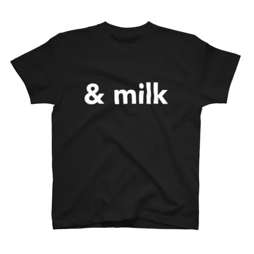 & milk スタンダードTシャツ