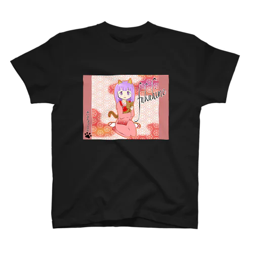 あいさんチャンネル　ふく姫擬人化 Regular Fit T-Shirt