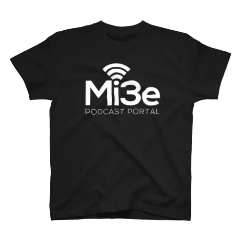 Mi3e White スタンダードTシャツ