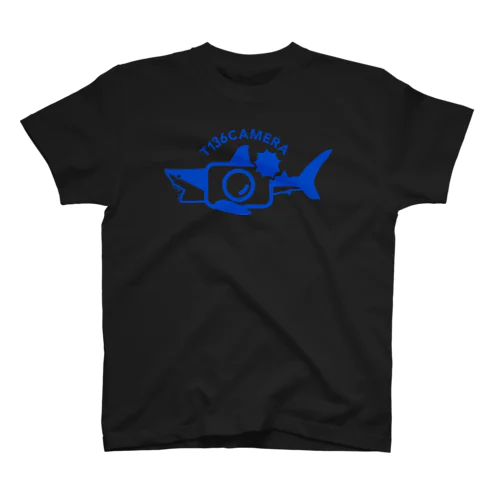 〈単136会〉T136SAME―青 Regular Fit T-Shirt